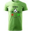 Futbal volá - Klasické pánske tričko vyššej gramáže - M ( Trávová zelená )