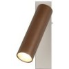 TRIO 849210165 AMBALA nástenné bodové svietidlo/spot s vypínačom SMD LED 5,5W/500lm 2300+3000+4000K kávová
