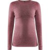 CRAFT CORE Wool Merino LS W 1911548 dámske tričko - červená (414200) - L