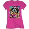 KISS - Party Every Day (Heliconia Pink) (dámske tričko) Medium