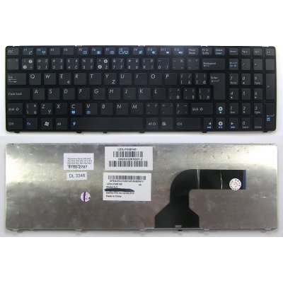 slovenská klávesnica Asus A43 A52 A53 A72 B53 G60 G53 G72 G73 K52 K72 N50 N51 N53 N60 N61 N71 N73 X75 black SK