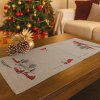 EVENIT Zimná šerpa - sivý behúň na stôl domčeky 910 Polyester 40x90 cm