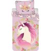 Jerry Fabrics Vrátane plátna Kvety jednorožca 140x200, 70x90 cm