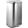 Kôš na odpadky Spirella 50 l strieborný kovový