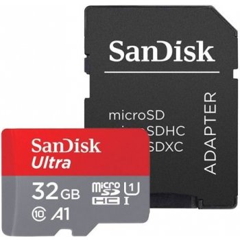 SanDisk MicroSDHC 32GB SDSQUNR-032G-GN3MA od 3,8 € - Heureka.sk
