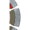 DEDRA Diamantový rezný segmentový kotúč 115mm/22,2 MULTI-LAYER - H1092