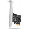 AXAGON PCES-SA4X4, PCIe řadič - 4x interní SATA 6G port, ASM1164, SP & LP
