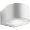 Redo 90062 LOG exteriérové ​​nástenné svietidlo CREE COB LED | 2x6W | 1200/1140lm | 3000K | IP65 - biela