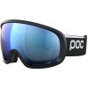 Lyžiarske okuliare POC Fovea Uranium Black/Partly Sunny Blue Čierna Veľký rám
