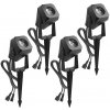 EMOS | SADA 4x LED RGBIC Stm. von. lampa LED/7W/230V 3000-6500K IP65 Wi-Fi Tuya | EMS1278