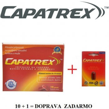 CAPATREX balenie 10+1 tobolka