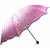 Dáždnik - kvapky vody (ružová)