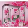 Rose of Bulgaria šampón s ružovou vodou na vlasy 330 ml + toaletné mydlo 100 g + krém na ruky s ružovou vodou 75 ml, pre ženy