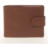 Pánska kožená peňaženka hnedá - Delami Adin hnedá
