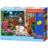 Puzzle 180 dielikov, Mačiatka na streche