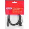 UTK Kabelový adaptér Unitek (C476BK-1M) USB-C (M) - USB-A (F) 10Gbps 60 W