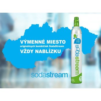 SodaStream CO2 výmena