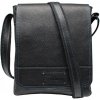 Scorteus Pánska kožená taška cez rameno Scorteus na iPad SM 1137 čierna