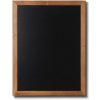 Showdown Displays Drevená tabuľa na písanie kriedovými fixami 60x80 sv. hnedá