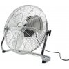 GEKO Podlahový ventilátor 40 cm, 85W, oceľ INOX