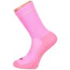 Compressox CSX-GOAL sportovní protiskluzové ponožky 1 pár Růžová