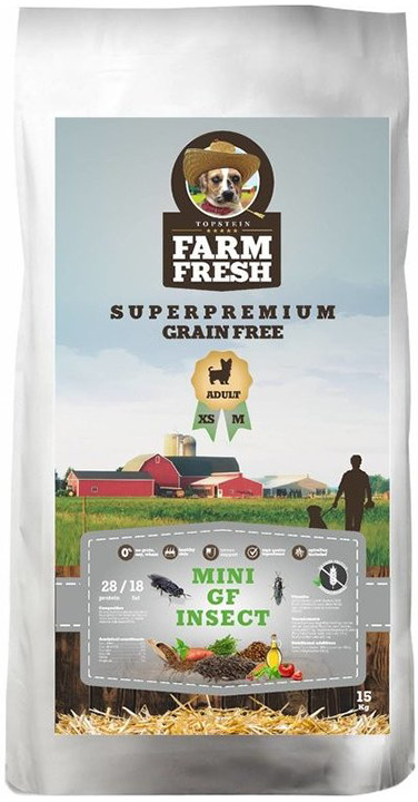 Farm Fresh Mini Insect Grain Free 15 kg
