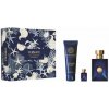 Versace Dylan Blue Pour Homme EDT 100 ml + sprchový gél 50 ml + EDT 5 ml darčeková sada