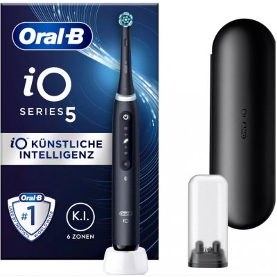Oral-B iO Series 5 Matte Black elektrická zubná kefka