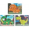 CreativeToys Drevené puzzle Dinosaurus