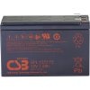 CSB Battery GPL 1272 GPL1272-F2FR olovený akumulátor 12 V 7.2 Ah olovený so skleneným rúnom (š x v x h) 151 x 98 x 65 mm plochý konektor 6,35 mm bezúdržbová,; GPL1272-F2FR