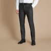Charles Tyrwhitt Ultimate Performance Suit Trousers — Charcoal - Slim fit | 96 (Neukončené) | 30