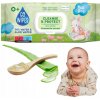 GoWipes Cleanse & Protect Chamomile extract detské jemné vlhčené obrúsky s aloe vera 50 ks