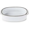 Revol Caractére zapekacia misa, oválna 16 × 11 cm, biela