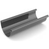 Bryza PVC strešný žľab 125 mm 2 bm grafit