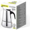 Bialetti Brikka Moka konvička 0,1 l Černá, Nerezová ocel