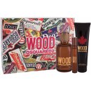 Dsquared2 Wood Men EDT 100 ml + sprchový gél 150 ml + EDT 10 ml darčeková sada