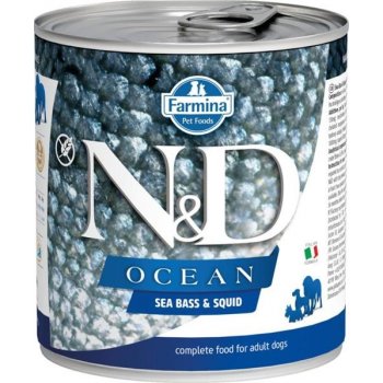 N&D Dog OCEAN Adult Codfish & Squid 1 ks 285 g