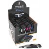 Sada ulamovacích nožov 18 mm v predajnom boxe, 24 ks, s kolieskom, 4 farby, XL-TOOLS