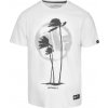PitBull West Coast - pánské triko PALMS bílé 3XL
