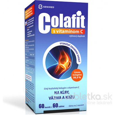 COLAFIT s vitamínom C kocky 60 ks + tbl 60 ks - 1 set