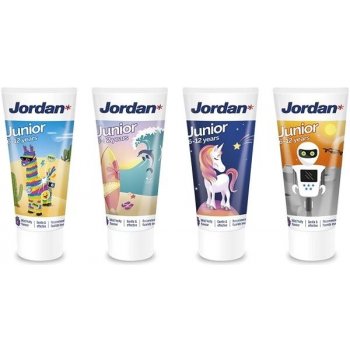 Jordan Junior zubná pasta 6-12 rokov 50 ml