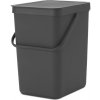 Brabantia Odpadkový kôš Sort & Go, 25 l, sivý, 129940