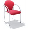 Čalúnená stohovacia stolička ,sedadlo, v x š x h 470 x 450 x 490 mm