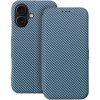 Kryt Folio Side Magnet Book Case iPhone 16 Blue