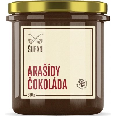 Šufan Arašidovo-čokoládové maslo 330 g