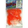 Rainbow Loom Original gumičky 300 kusov neónová oranžová