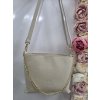 Katrin's Fashion Štýlová kožená Crossbody kabelka Grosso grossocross013 - Béžová grossocross013