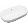 Excellent Jima umývadlo 71x40 cm oválny pultové umývadlo biela CEAC.2002.710.WH