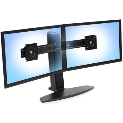 ERGOTRON NEO-FLEX® DUAL LCD LIFT STAND, 24" MONITOR čierny - duálny stolný stojan pre LCD
