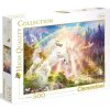 Puzzle Clementoni 500 dielikov Puzzle Vysokokvalitná kolekcia Západ slnka Jednorožce 500